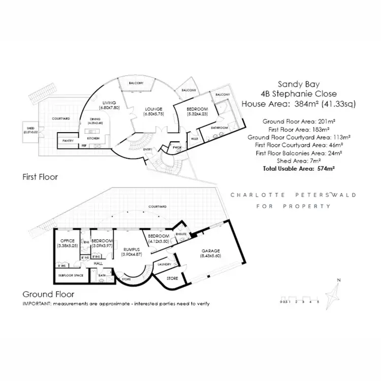 Floorplan of Homely house listing, 4b Stephanie Close, Sandy Bay TAS 7005