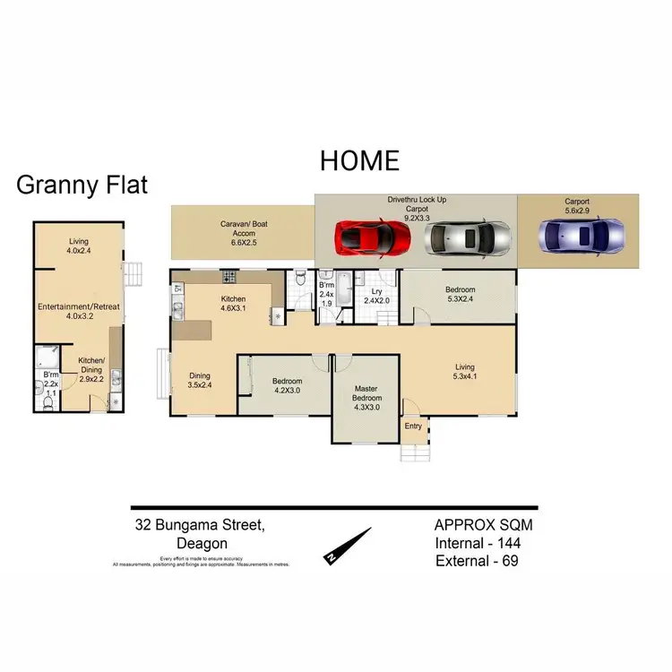 Floorplan of Homely house listing, 32 Bungama Street, Deagon QLD 4017