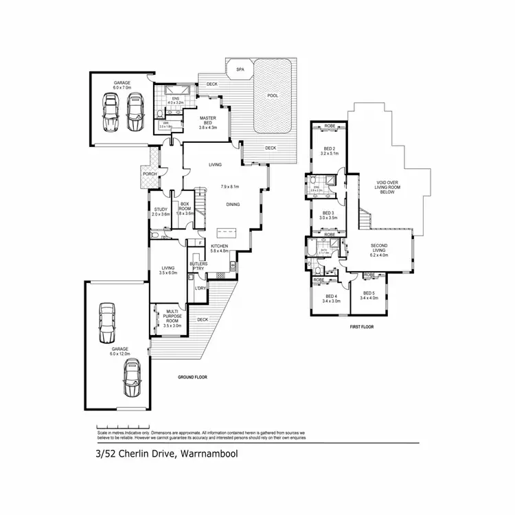Floorplan of Homely house listing, 3/52 Cherlin Drive, Warrnambool VIC 3280