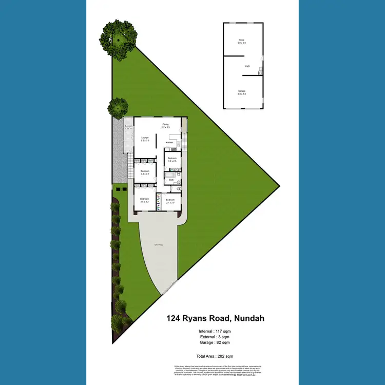 Floorplan of Homely house listing, 124 Ryans Road, Nundah QLD 4012