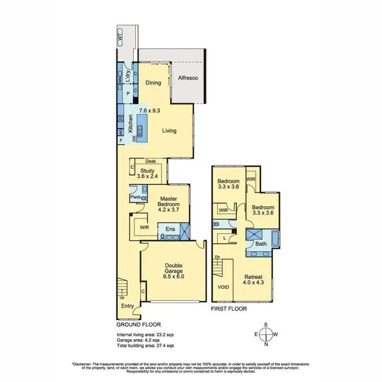 Floorplan of Homely house listing, 26 Sunningdale Avenue, Mornington VIC 3931