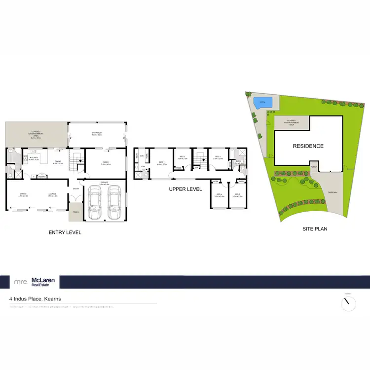 Floorplan of Homely house listing, 4 Indus Place, Kearns NSW 2558