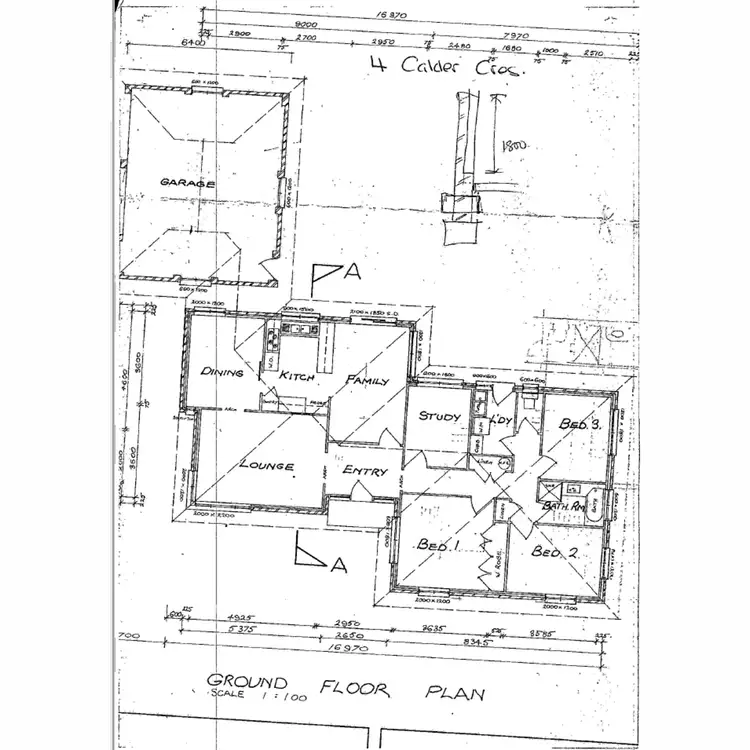Floorplan of Homely house listing, 4 Calder Crescent, Helensvale QLD 4212