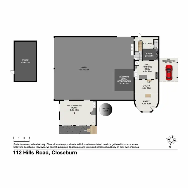 Floorplan of Homely land listing, 112 Hills Road, Closeburn QLD 4520