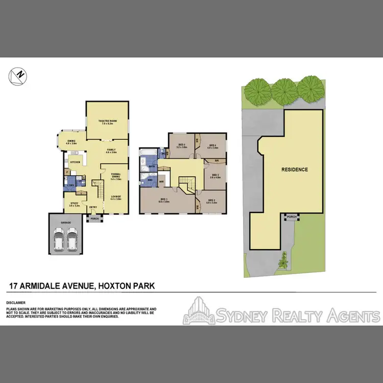 Floorplan of Homely house listing, 17 Armidale Avenue, Hoxton Park NSW 2171