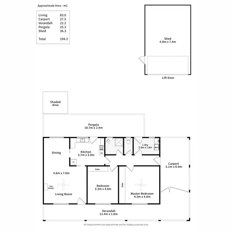 Floorplan of Homely house listing, 51 Murray Road, Port Noarlunga SA 5167