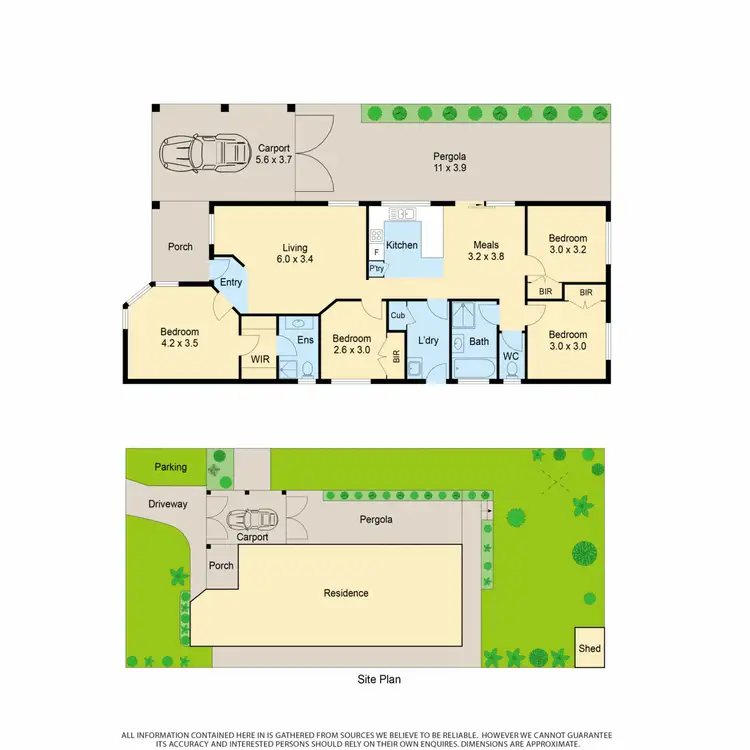 Floorplan of Homely house listing, 8 Overall Drive, Skye VIC 3977