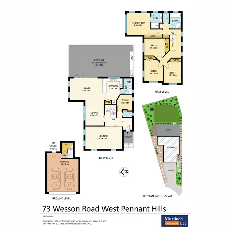 Floorplan of Homely house listing, 73 Wesson Road, West Pennant Hills NSW 2125