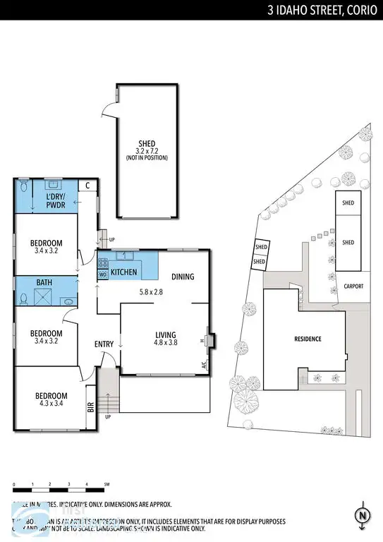 Floorplan of Homely house listing, 3 Idaho Street, Corio VIC 3214