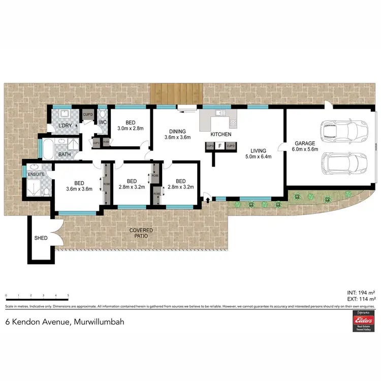 Floorplan of Homely house listing, 6 Kendon Avenue, Murwillumbah NSW 2484