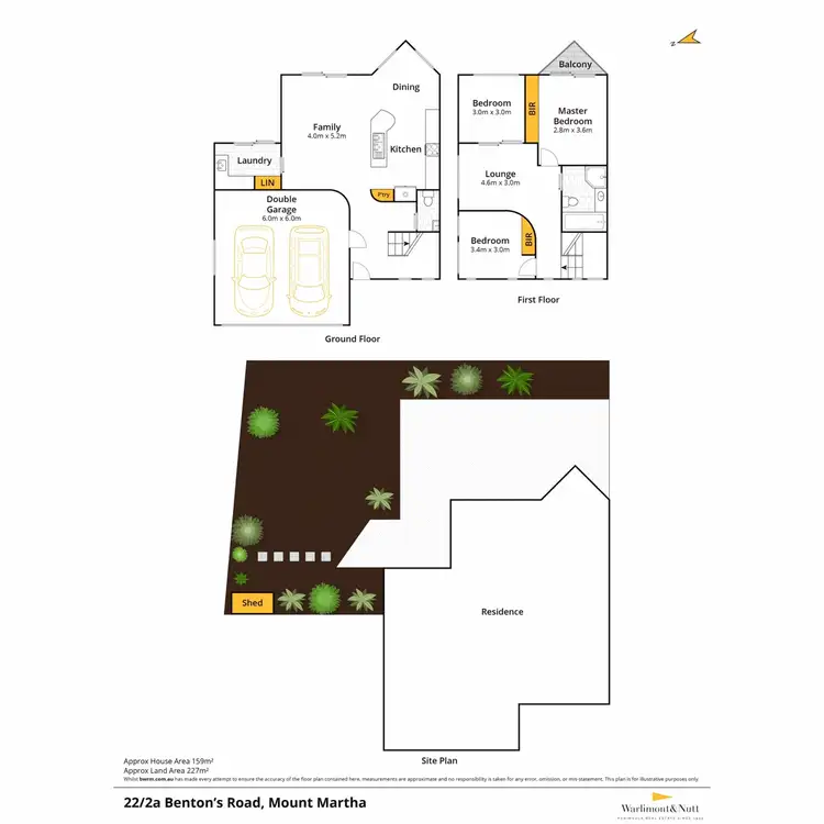 Floorplan of Homely townhouse listing, 22/2A Bentons Road, Mount Martha VIC 3934