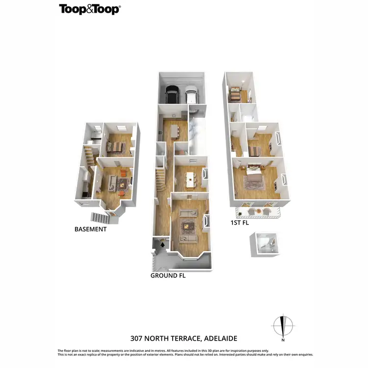 Floorplan of Homely house listing, 307 North Terrace, Adelaide SA 5000