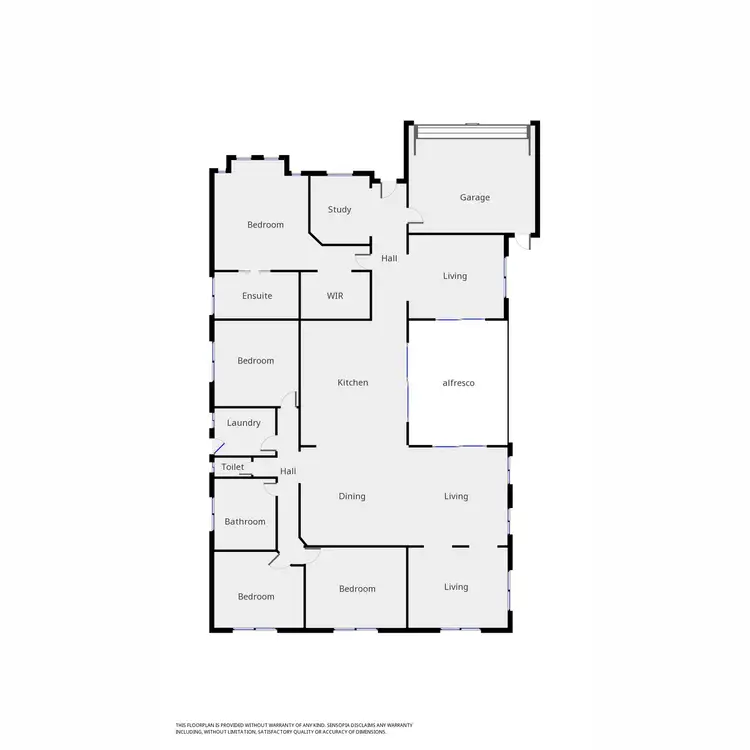 Floorplan of Homely house listing, 3 Kings Road, Hawkesdale VIC 3287