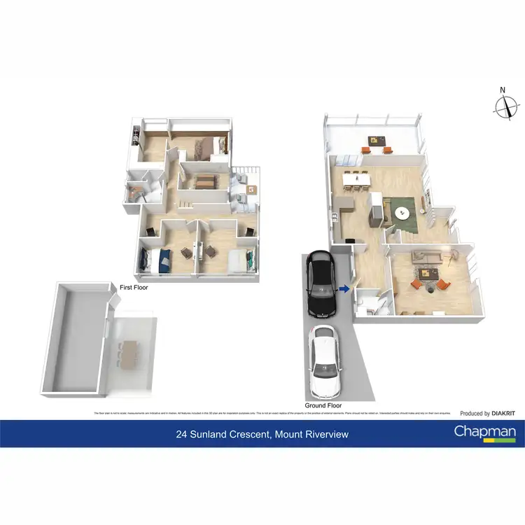 Floorplan of Homely house listing, 24 Sunland Crescent, Mount Riverview NSW 2774