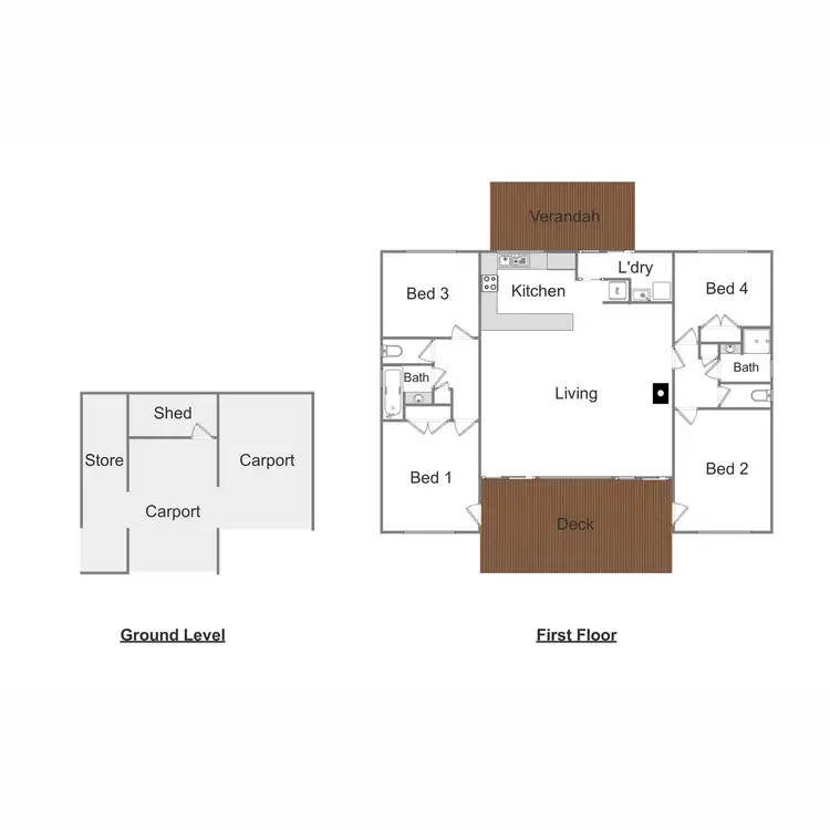 Floorplan of Homely house listing, 26 Alpine Ridge Drive, Merrijig VIC 3723
