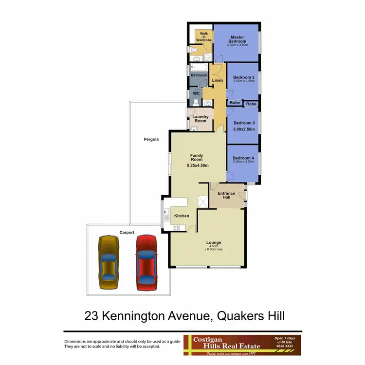 Floorplan of Homely house listing, 23 Kennington Avenue, Quakers Hill NSW 2763