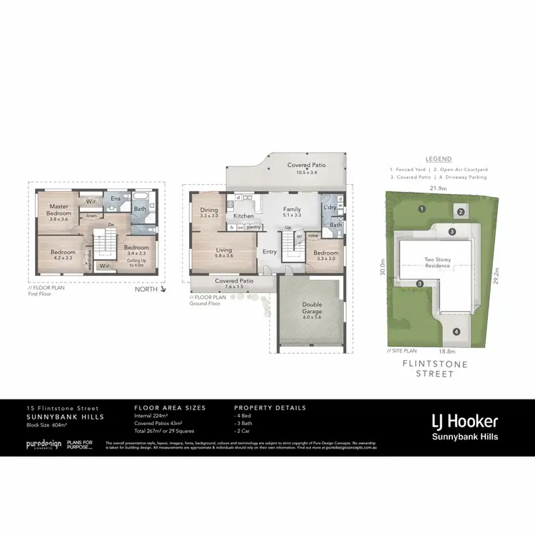 Floorplan of Homely house listing, 15 Flintstone Street, Sunnybank Hills QLD 4109