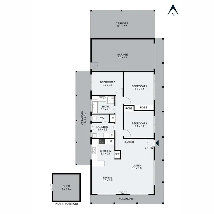 Floorplan of Homely house listing, 2 Curlew Drive, Capel Sound VIC 3940