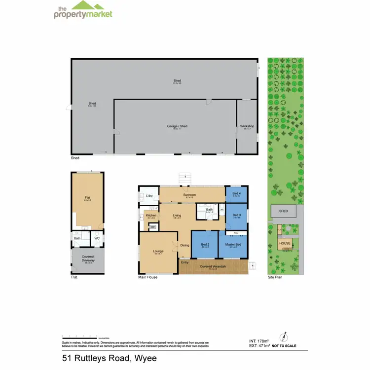 Floorplan of Homely rural property listing, 51 Ruttleys Road, Wyee NSW 2259