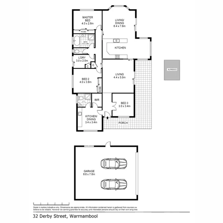 Floorplan of Homely house listing, 32 Derby Street, Warrnambool VIC 3280