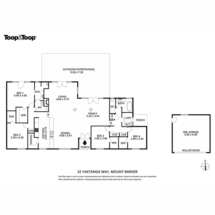 Floorplan of Homely house listing, 32 Yaktanga Way, Mount Barker SA 5251