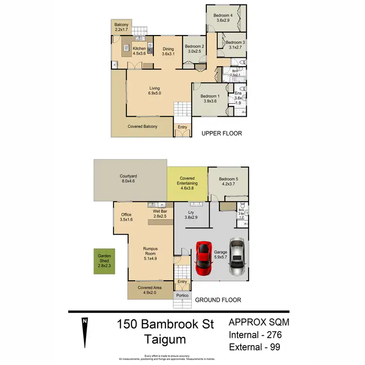 Floorplan of Homely house listing, 150 Bambrook Street, Taigum QLD 4018