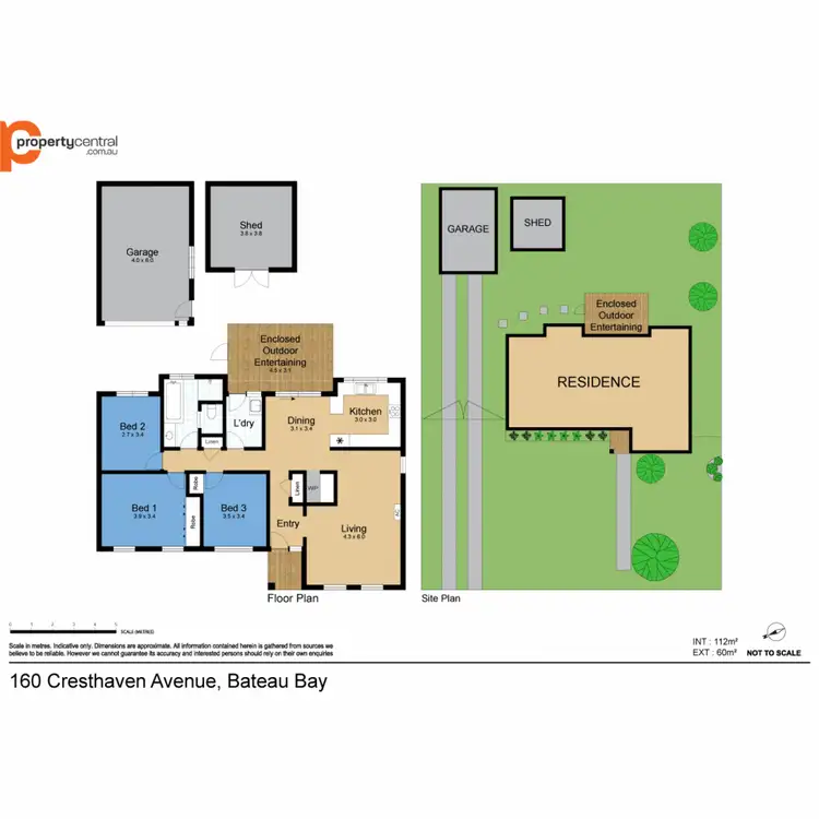Floorplan of Homely house listing, 160 Cresthaven Avenue, Bateau Bay NSW 2261