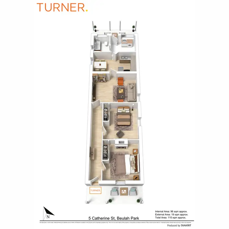Floorplan of Homely house listing, 5 Catherine Street, Beulah Park SA 5067