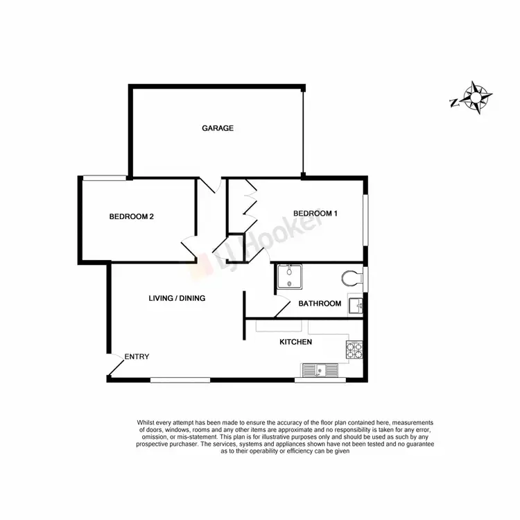 Floorplan of Homely unit listing, 1/17 Strathairlie Square, Macgregor QLD 4109