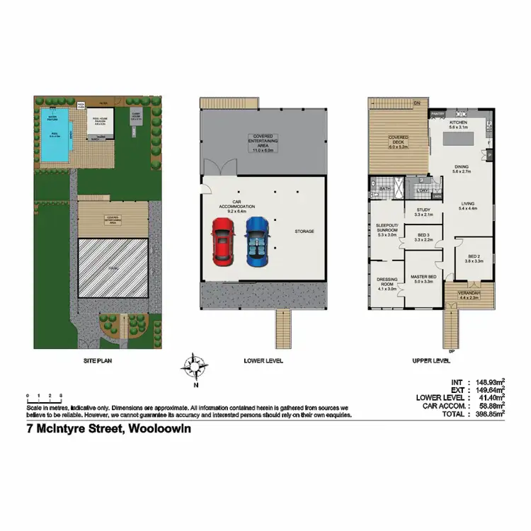 Floorplan of Homely house listing, 7 McIntyre Street, Wooloowin QLD 4030