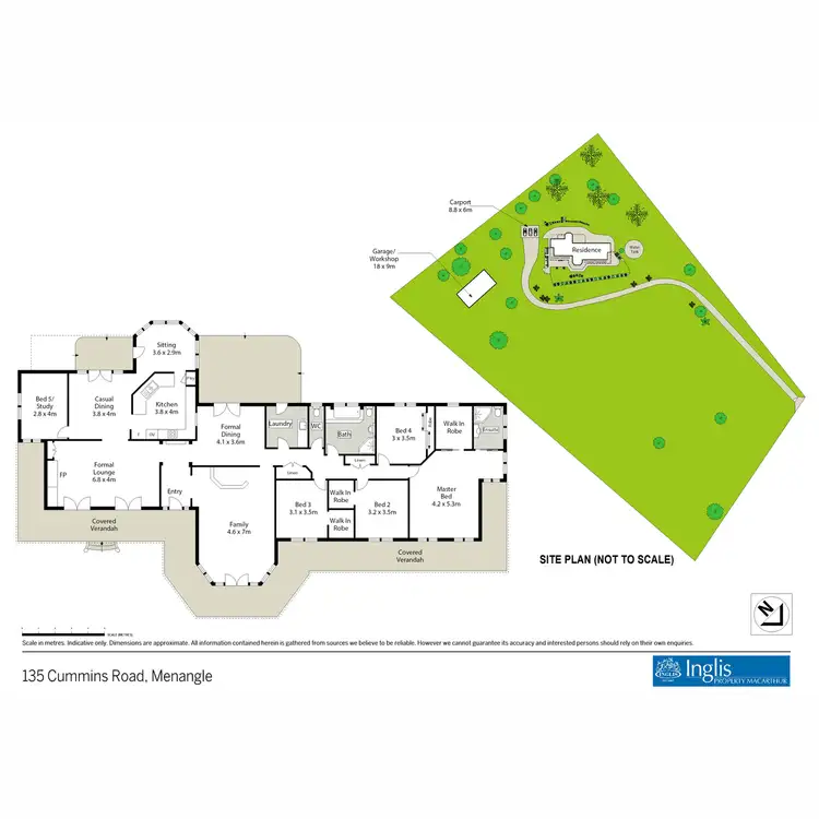 Floorplan of Homely rural property listing, 135 Cummins Road, Menangle NSW 2568