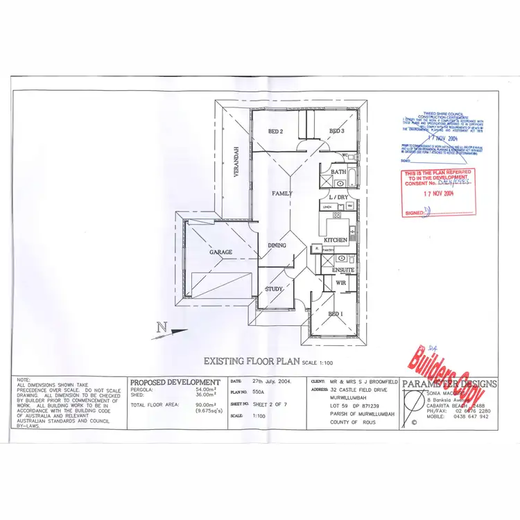 Floorplan of Homely house listing, 32 Castle Field Drive, Murwillumbah NSW 2484