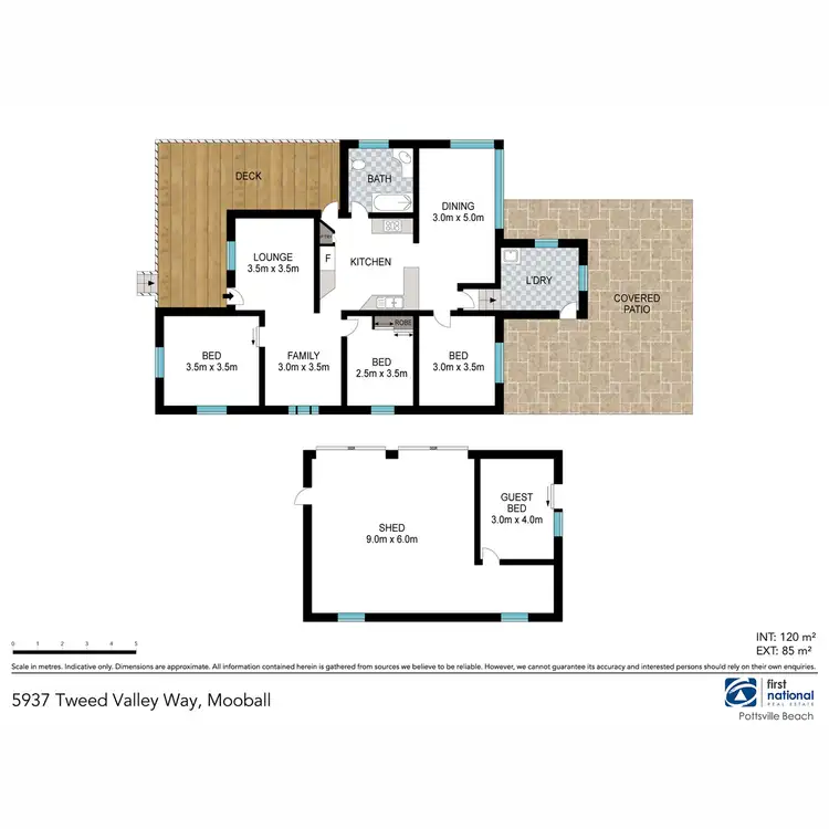 Floorplan of Homely house listing, 5937 Tweed Valley Way, Mooball NSW 2483