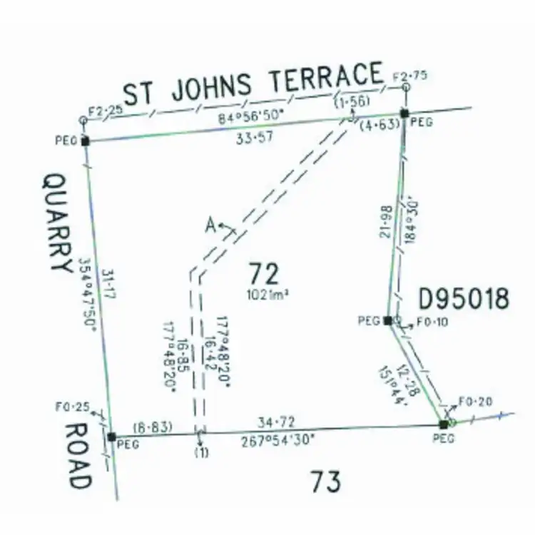 Floorplan of Homely land listing, lot 72  / 94 St Johns Terrace, Willunga South SA 5172