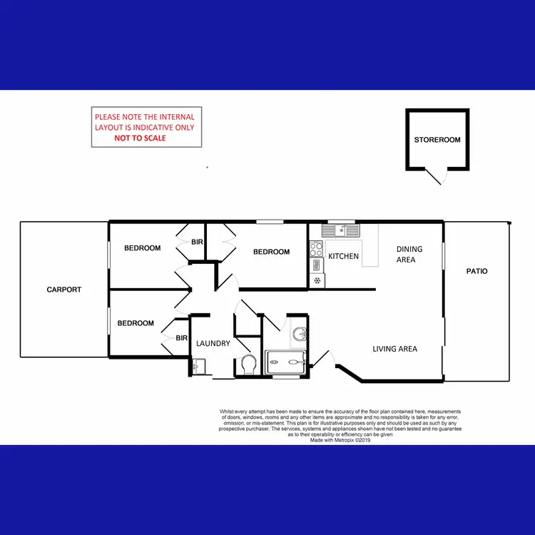Floorplan of Homely unit listing, 12 Davesia Mews, Ferndale WA 6148