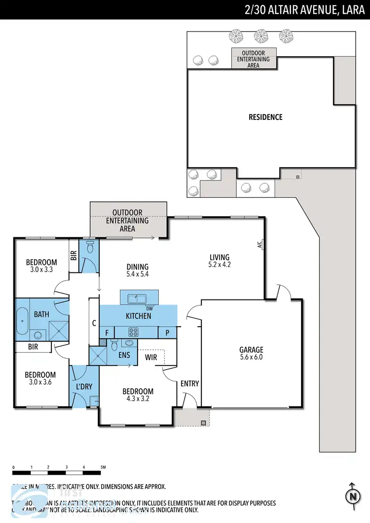Floorplan of Homely house listing, 30A Altair Avenue, Lara VIC 3212