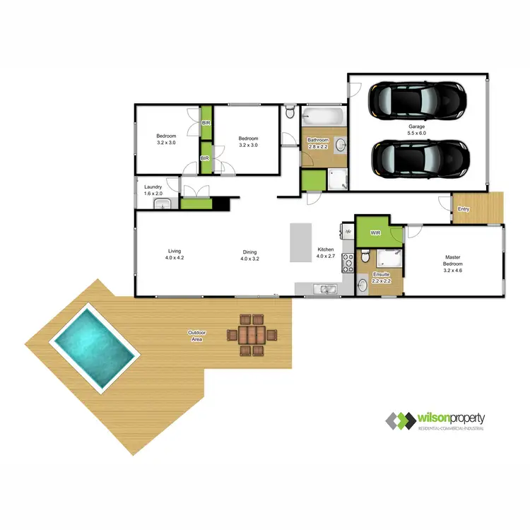 Floorplan of Homely house listing, 12 Tintern Place, Traralgon VIC 3844