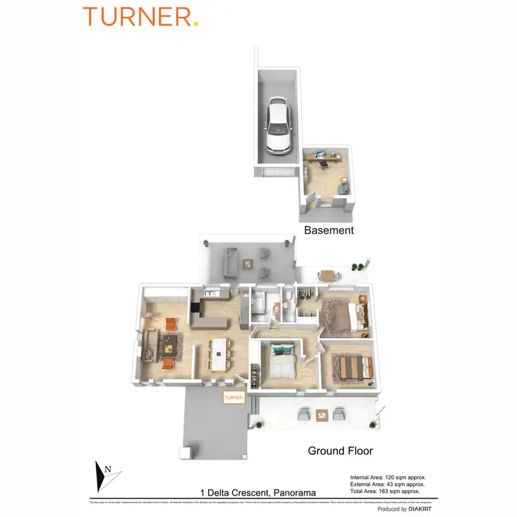 Floorplan of Homely house listing, 1 Delta Crescent, Panorama SA 5041