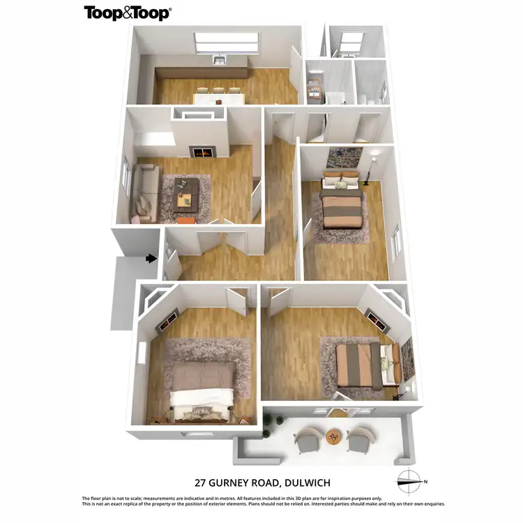 Floorplan of Homely house listing, 27 Gurney Road, Dulwich SA 5065
