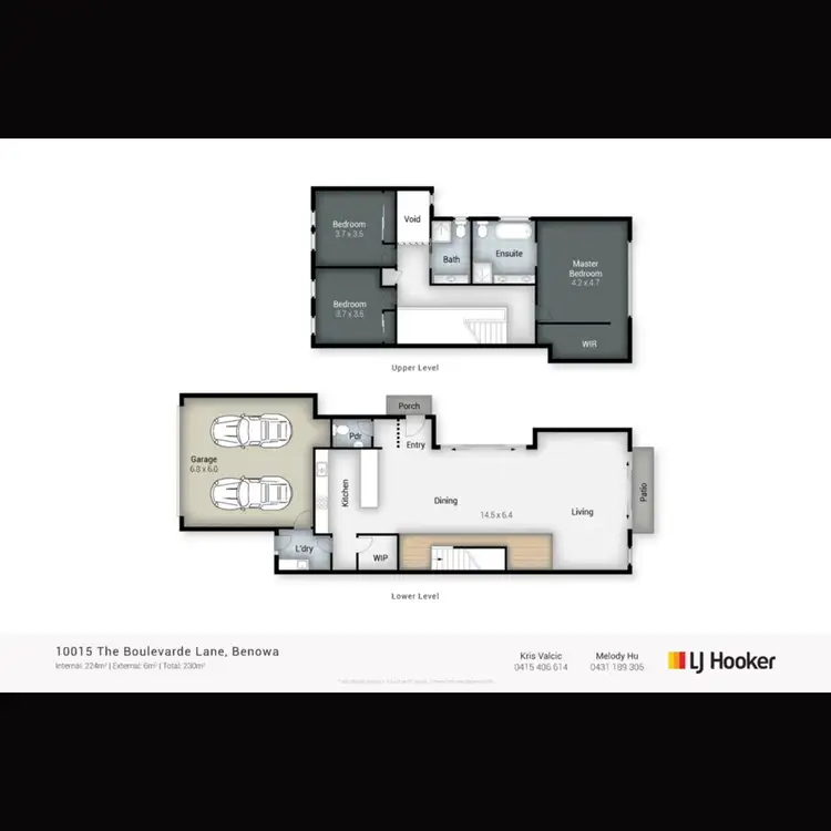Floorplan of Homely unit listing, 10015 The Boulevard, Benowa QLD 4217