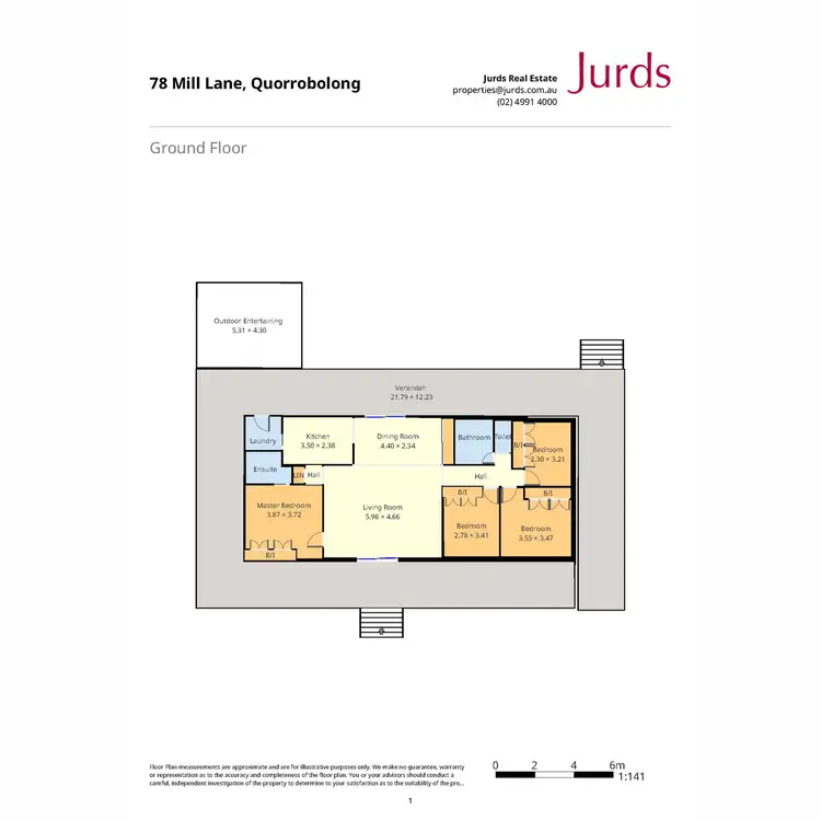 Floorplan of Homely rural property listing, 78 Mill Lane, Quorrobolong NSW 2325