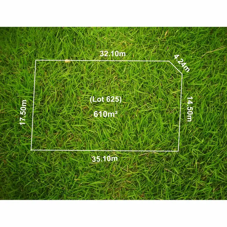 Floorplan of Homely land listing, LOT 625, 18 Galloway Street, Traralgon VIC 3844