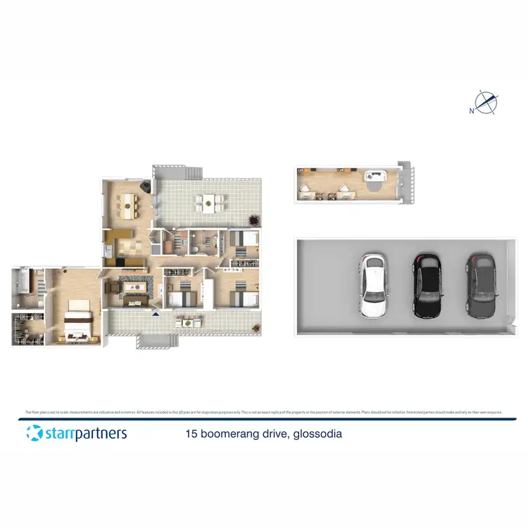 Floorplan of Homely rural property listing, 15 Boomerang Drive, Glossodia NSW 2756