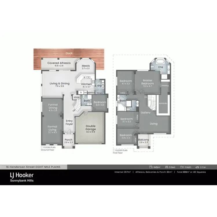 Floorplan of Homely house listing, 16 Henderson Street, Eight Mile Plains QLD 4113