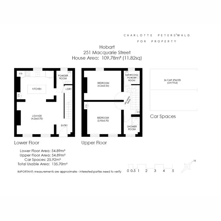 Floorplan of Homely apartment listing, 1/251 Macquarie Street, Hobart TAS 7000