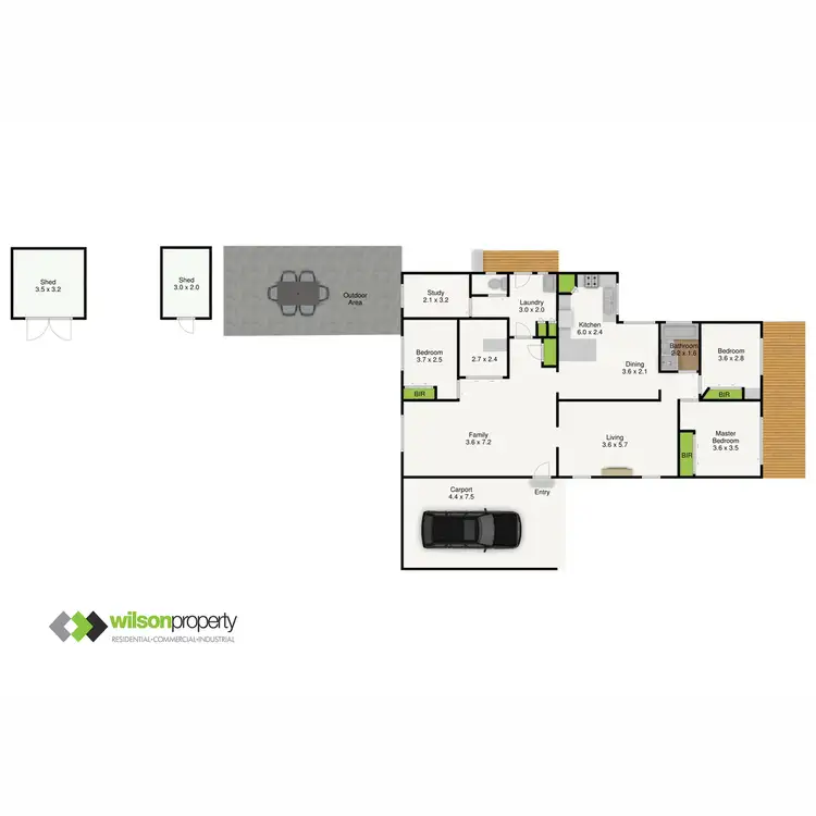 Floorplan of Homely house listing, 401 Princes Drive, Morwell VIC 3840