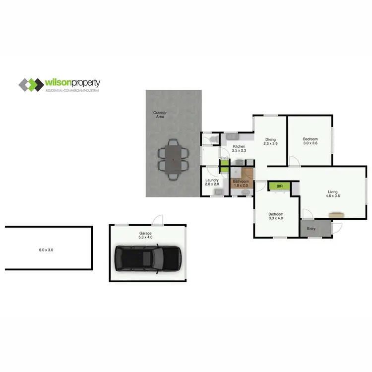 Floorplan of Homely house listing, 2 Olivia Street, Morwell VIC 3840