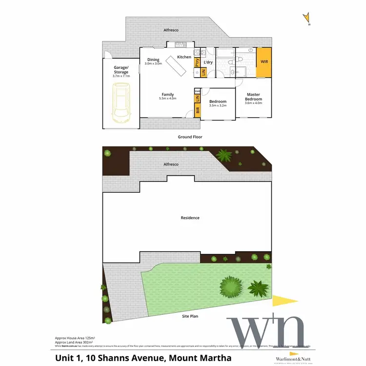 Floorplan of Homely house listing, 1/10 Shanns Avenue, Mount Martha VIC 3934