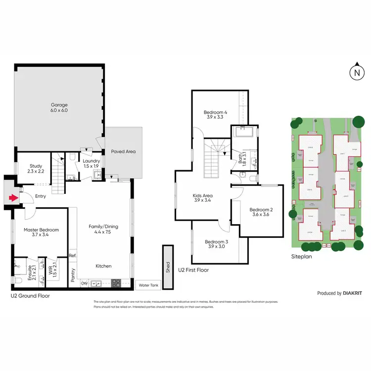 Floorplan of Homely townhouse listing, 2/14-16 Paul Avenue, Box Hill North VIC 3129