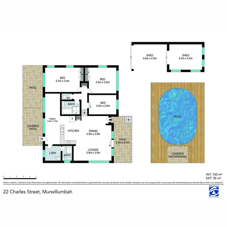 Floorplan of Homely house listing, 22 Charles Street, Murwillumbah NSW 2484
